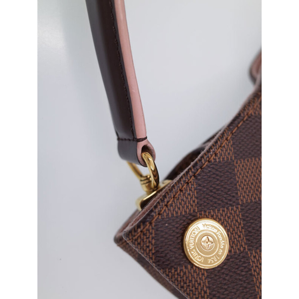 Louis Vuitton Damier Ebene Brown Kaisa Hobo Semi Shoulder Bag - Picture 7 of 8